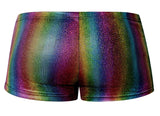 Male Power Men's Underwear 132-297 Pack N Play Pocket Short Color Rainbow