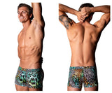 Male Power Men's Underwear 143-295 Go Wild Uplift Mini Short Color Multi Animal