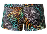 Male Power Men's Underwear 143-295 Go Wild Uplift Mini Short Color Multi Animal