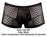 Male Power Men's Underwear 143-296 Widow Maker Mini Pouch Short Color Black