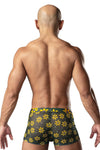 Male Power 145-285 Petal Power Pouch Short Color Daisy Print