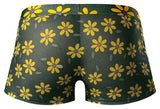 Male Power Men's Underwear 145-285 Petal Power Pouch Short Color Daisy Print