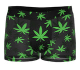 Male Power Men's Underwear 145-294 Hazy Dayz Pouch Short Color Pot Leaf