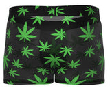 Male Power Men's Underwear 145-294 Hazy Dayz Pouch Short Color Pot Leaf