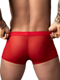 Male Power 145-307 Mesh 2 Mini Short Trunks Color Red