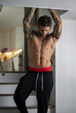 Male Power 145-307 Mesh 2 Mini Short Trunks Color Red