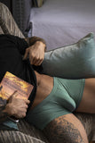 Male Power 150-308 Eco Cozy Pouch Short Trunks Color Green