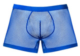 Male Power Men's Underwear 152-11C Fishnet 2 Pouch Short Color Royal