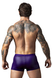 Male Power Men's Underwear 152-302 Eggplant Crossover Short Color Plum