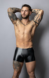 Male Power Men's Underwear 153-301 Liquid Onyx 2.0 Pouch Short Color Black