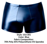 Male Power Men's Underwear 153-301 Liquid Onyx 2.0 Pouch Short Color Blue