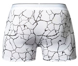 Male Power 160-299 Soo Cumfy Boxer Brief Color White-Black