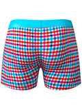 Male Power Men's Underwear 160-306 So Comfy Gingham Boxer Brief in Gingham Print Color Gingham Print