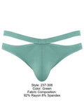 Male Power 237-308 Eco Cozy Cutout Thong Color Green