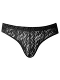 Male Power 330-305 Ripple Moon Jockstrap Color Black