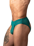 Male Power 330-305 Ripple Moon Jockstrap Color Teal