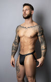 Male Power Men's Underwear 346-298 Oh Snap Snap Off Jock Color Black