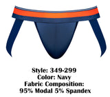 Male Power 349-299 Soo Cumfy Jockstrap Color Navy
