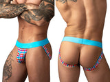 Male Power Men's Underwear 349-306 So Comfy Gingham Jock in Gingham Print Color Gingham Print