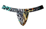 Male Power Men's Underwear 392-295 Go Wild Sport Jock Color Multi Animal
