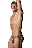 Male Power Men's Underwear 392-295 Go Wild Sport Jock Color Multi Animal