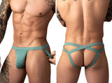 Male Power 394-308 Eco Cozy Jockstrap Color Green