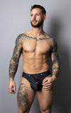 Male Power Men's Underwear 410-298 Oh Snap Snap off Thong Color Black