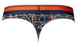 Male Power Men's Underwear 412-299 Soo Cumfy Thongs Color Navy
