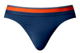 Male Power Men's Underwear 412-299 Soo Cumfy Thongs Color Navy