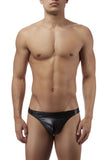 Male Power Men's Underwear 440003 Liquid Onyx Classic Thong Color Black