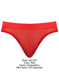 Male Power 442-307 Mesh 2 Bong Thong Color Red