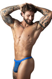 Male Power Men's Underwear 449-11C Fishnet 2 G-String Color Royal