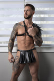 Male Power Men's Underwear PAK-158 Fetish Spartacus Color Black
