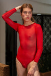 PLURAL PL001 Bodysuit Color Red