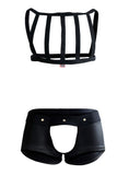 Pikante Men's Underwear PIK 1086 Hard Harness Jockstrap Color Black