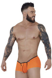 Pikante Men's Underwear PIK 1273 Sonar Trunks Color Orange