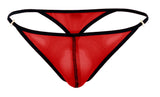 Pikante Men's Underwear PIK 1279 Sonar Thongs Color Red