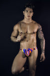 Pikante PIK 1829 Abstract Thongs Color Purple