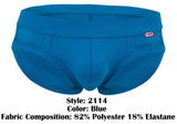 Pikante PIK 2114 Lenox Briefs Color Blue