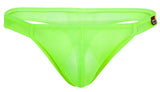 Pikante Men's Underwear PIK 2115 Amusing Thongs Color Neon Green