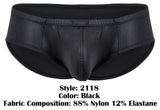 Pikante Men's Underwear PIK 2118 Candy Briefs Color Black