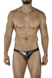 Pikante Men's Underwear PIK 2121 Gold Cup Briefs Color Black