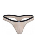 Pikante Men's Underwear 26076 Isis Sleek Thongs Color Beige