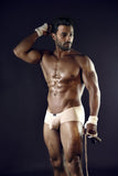 Pikante 26088 Thot Trunks in Beige - Ultra-Supportive Luxury Mens Underwear Color Beige