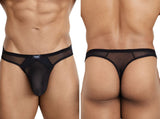 Pikante Men's Underwear PIK 26098 Sobek Thongs Color Black