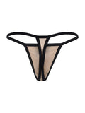 Pikante 26108 PIK 26108 Khonsu Thongs in Beige - Sleek and Striking Men's Underwear Color Beige