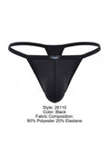 Pikante Men's Underwear PIK 26110 Khonsu Thongs Color Black
