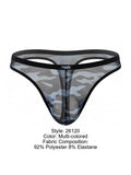 Pikante Men's Underwear PIK 26120 Hexa Thongs Color Multi-colored