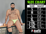 Pikante Men's Underwear PIK 0988X Jartum Trunks Color Black