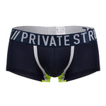 Private Structure BAUT4389 Athlete Trunks Color Navy Ranger